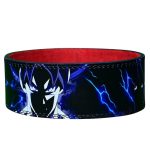 Anime Power Weightlifting Nubuck Leather Lever Belt 4" Wide Heavy Duty 10mm Thick Squats Belt | Anime Belt